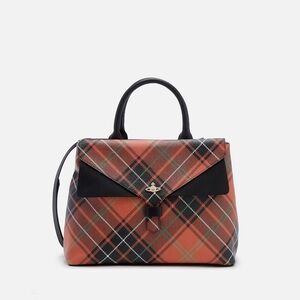 Vivienne Westwood Women's Edinburgh Check Print Hand Bag - Charlotte
